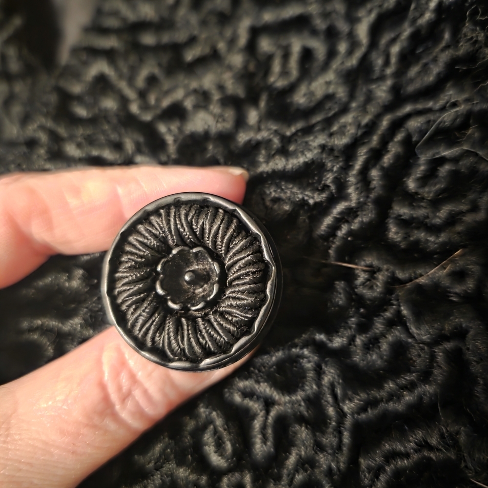 Astrakin By Lepshire Persian Curly Wool Coat Circa 1950s - Picture 14 of 16